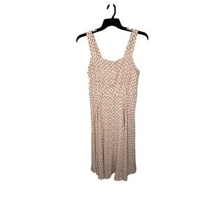 Belle Poque Floral Cottagecore Midi Dress XL Prairie Milkmaid Sundress Romantic